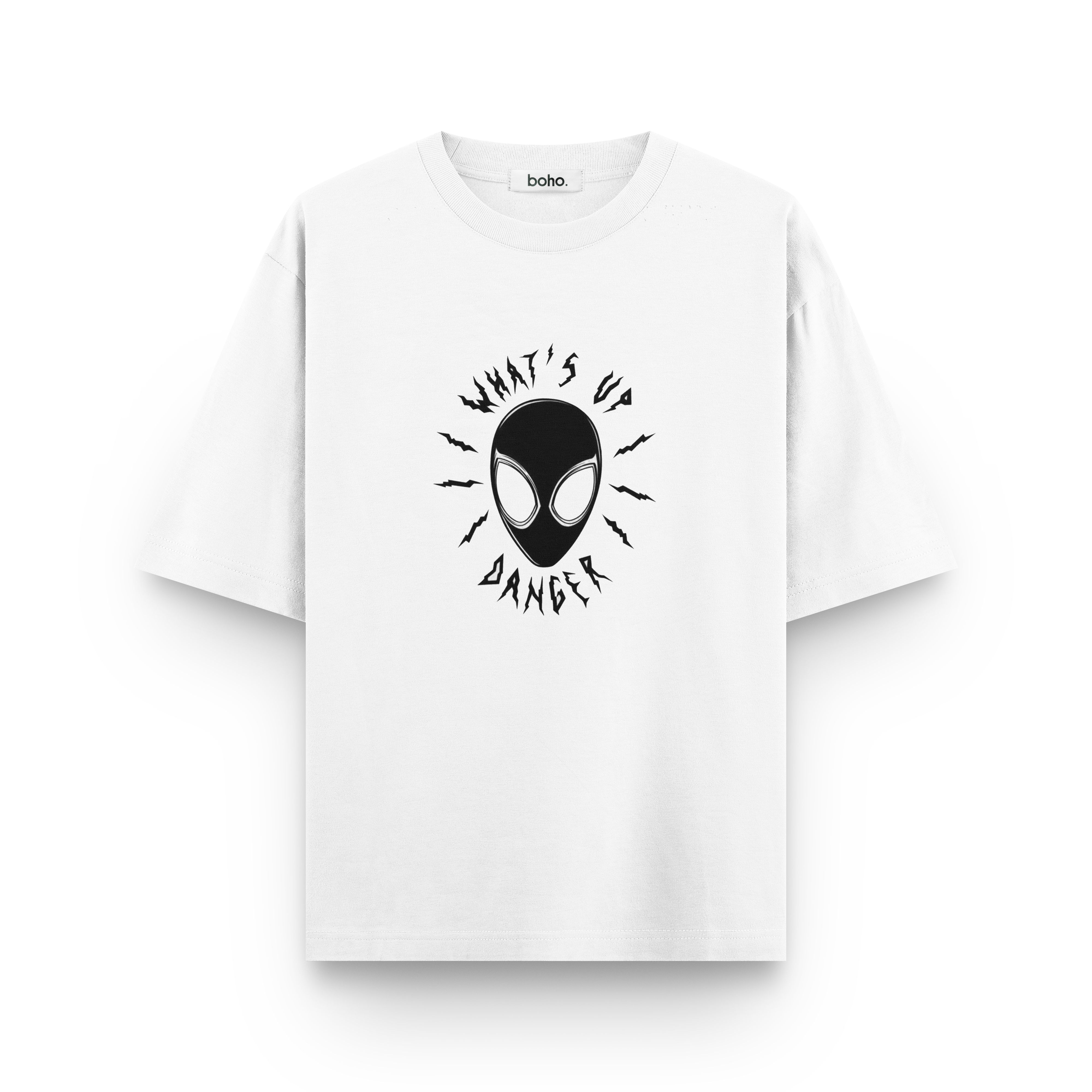 What’s Up Danger Graphic Oversized T-Shirt