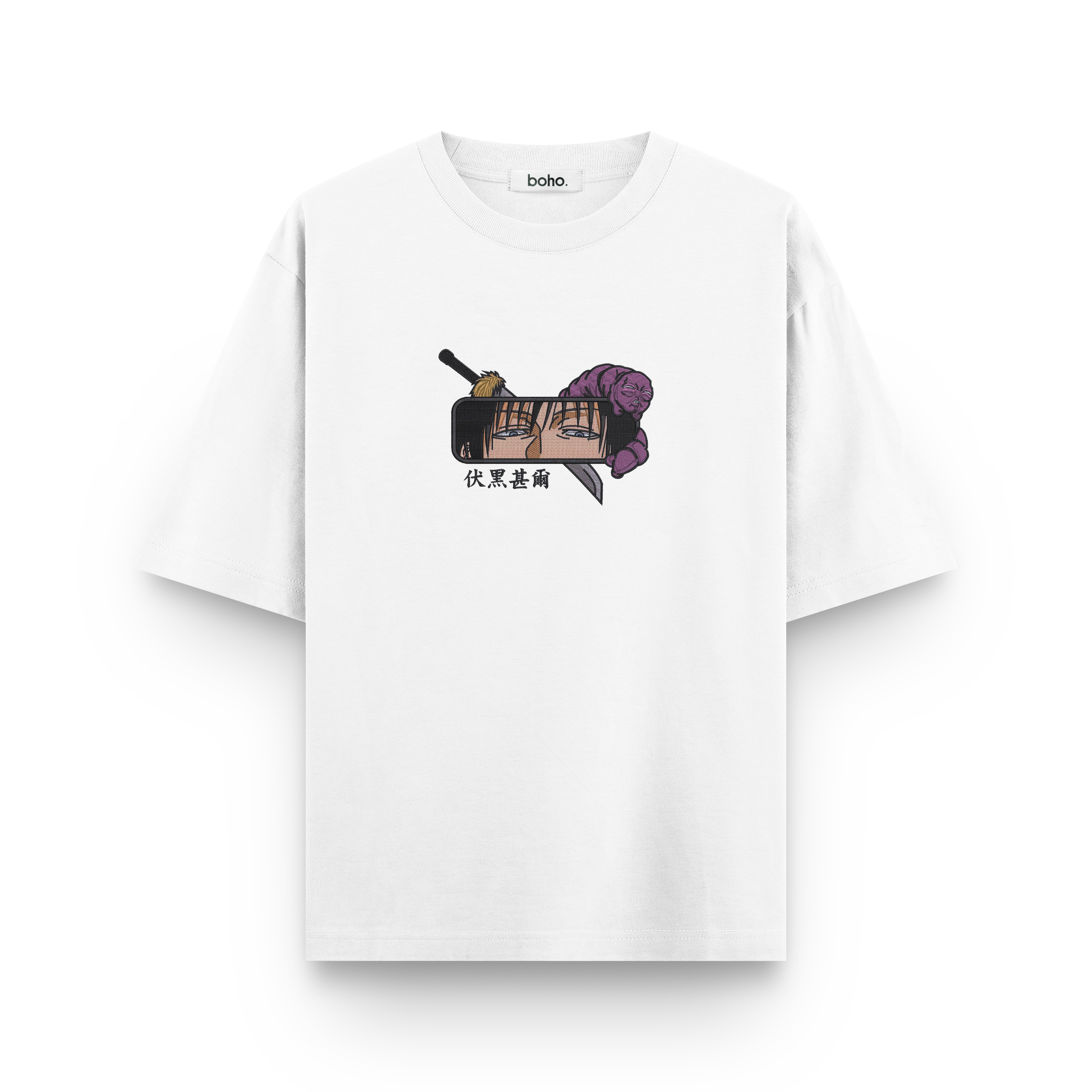 Toji Fushiguro Oversized Graphic T-Shirt
