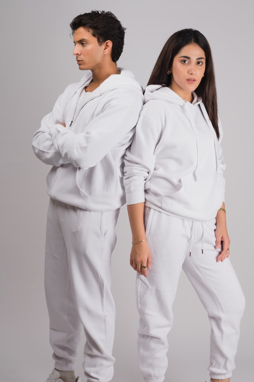 White Sweatsuit Bundle