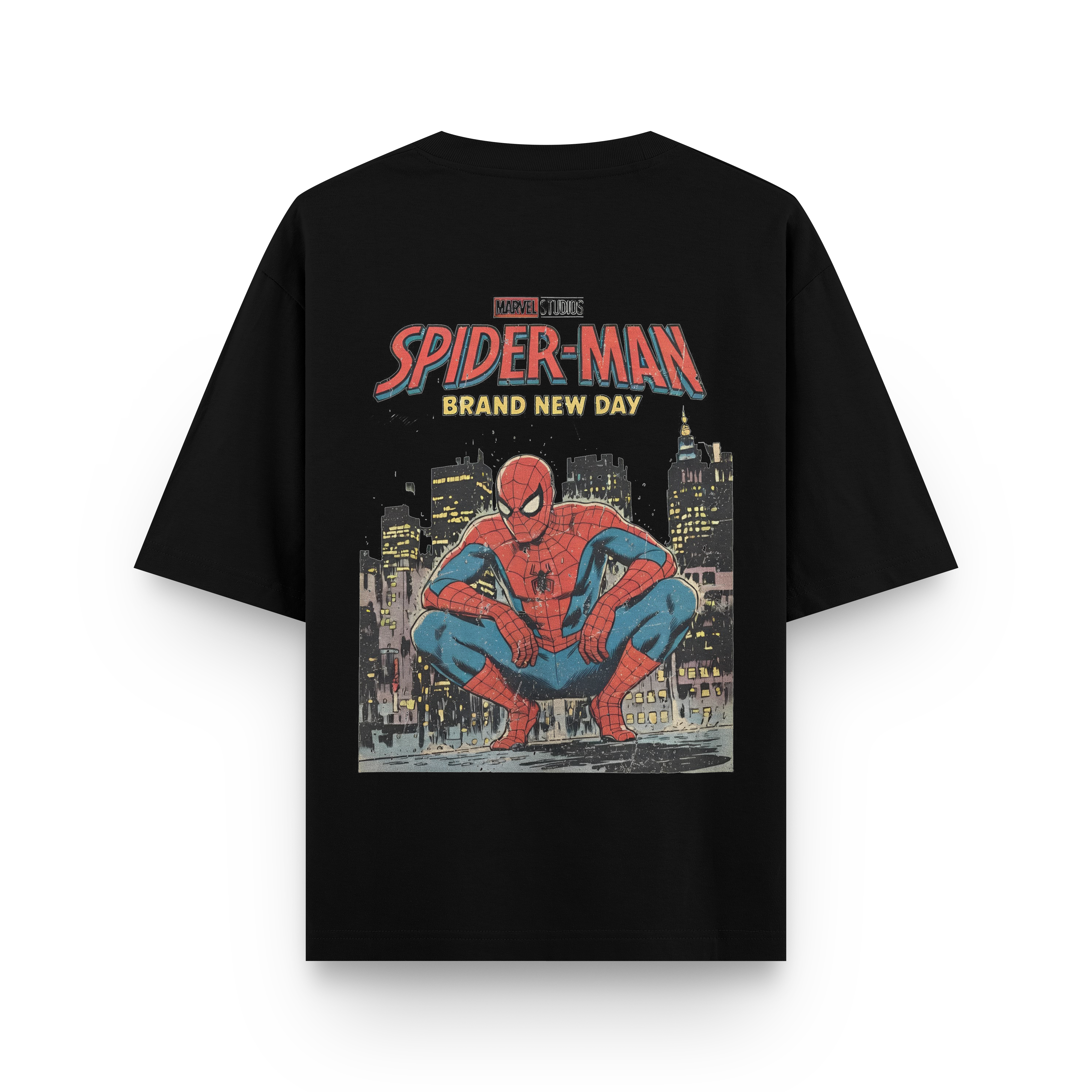 Spider-Man Brand New Day Oversized Graphic T-Shirt