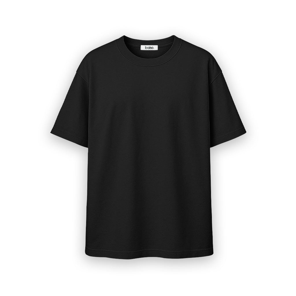 Essential Regular Fit Blank - Black