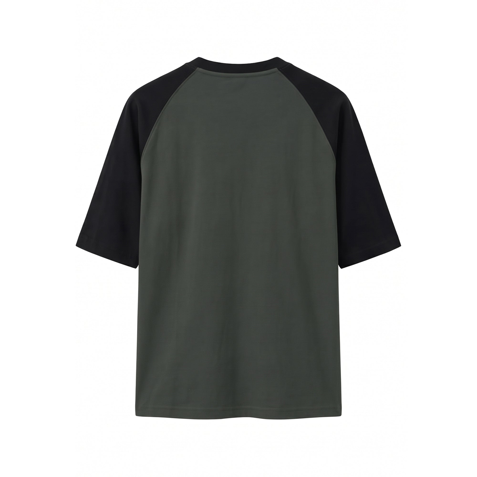 Raglan Core Tee – Black & Green