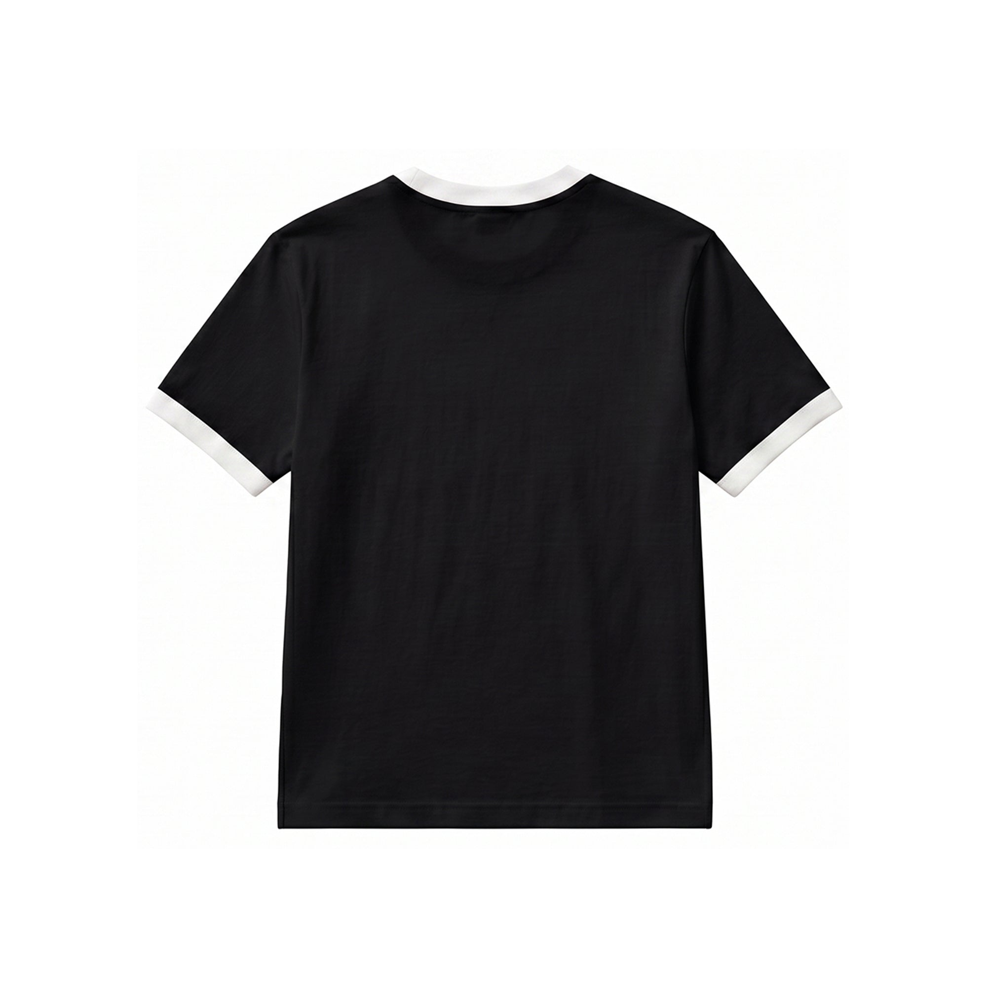 Classic Ringer Tee – Black & White