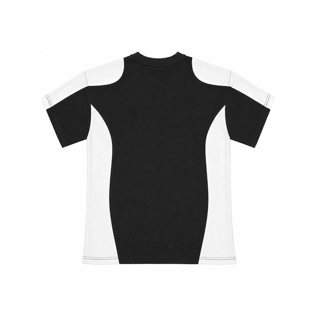 Essential Color Block Oversized T-Shirt - Black