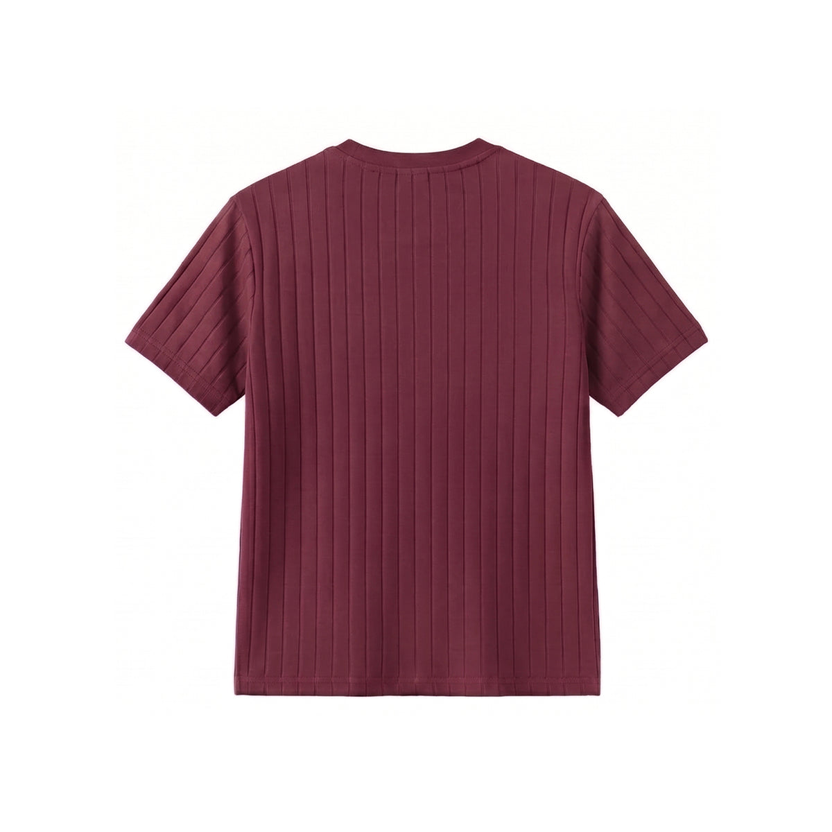 Burgundy Drop Needle T-Shirt