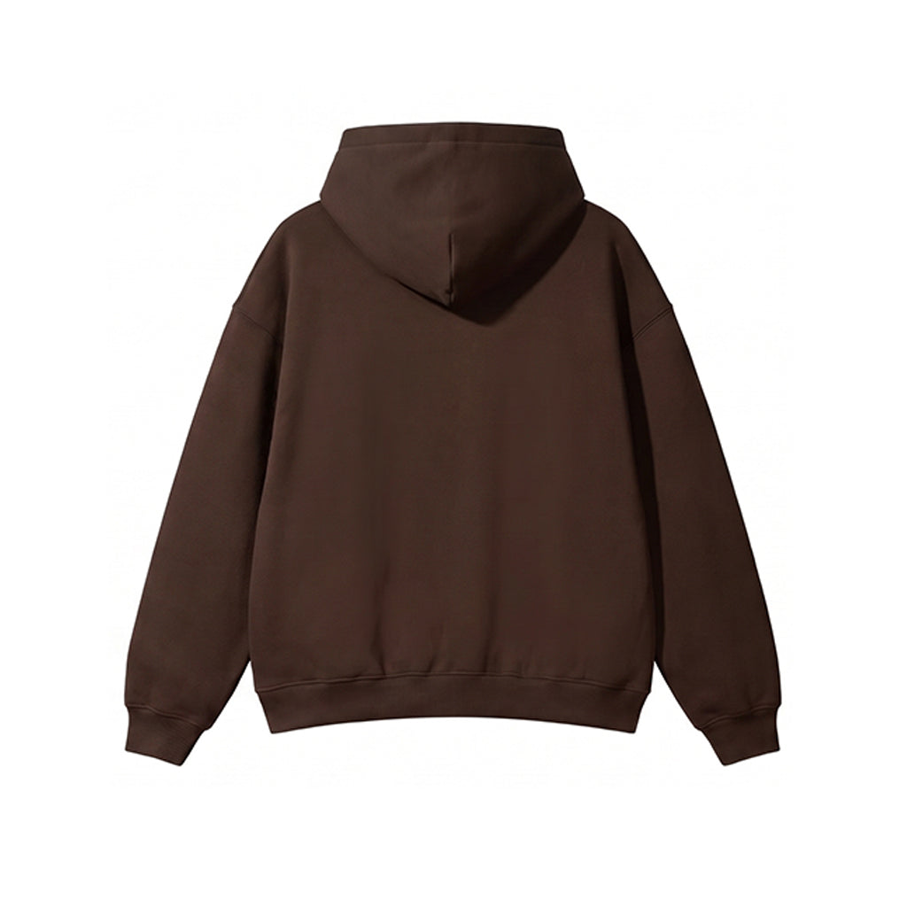 Essential Oversized Drop Shoulder Hoodie – Cocoa