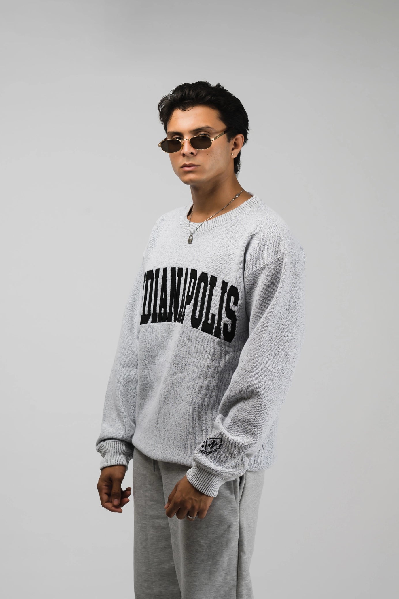 Indianapolis Grey Sweater (Unisex)