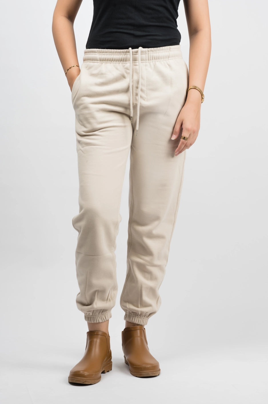 Beige Sweatpants (Unisex)