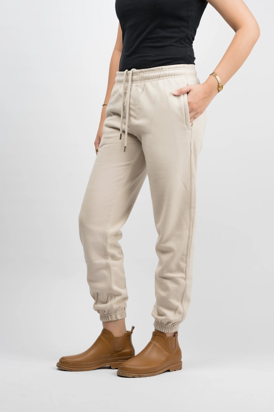 Beige Sweatpants (Unisex)