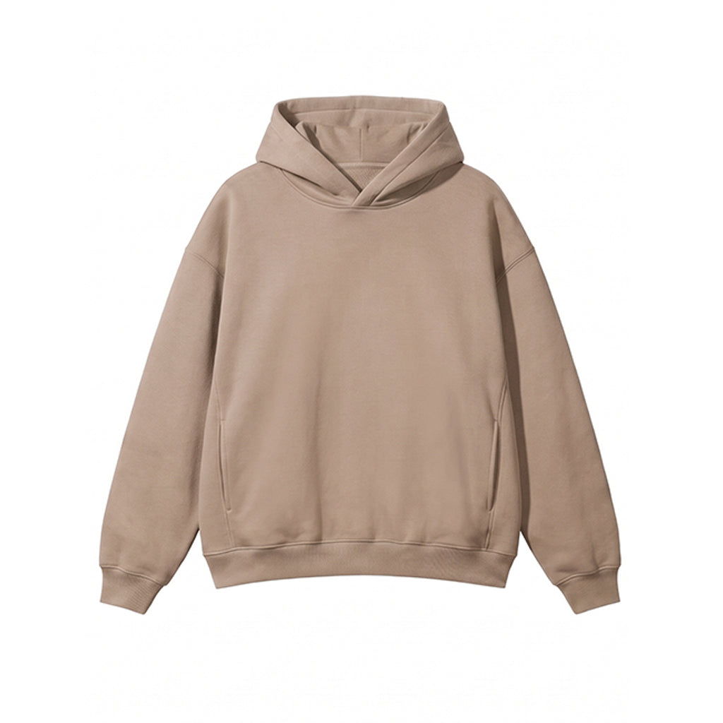Essential Oversized Drop Shoulder Hoodie – Fawn
