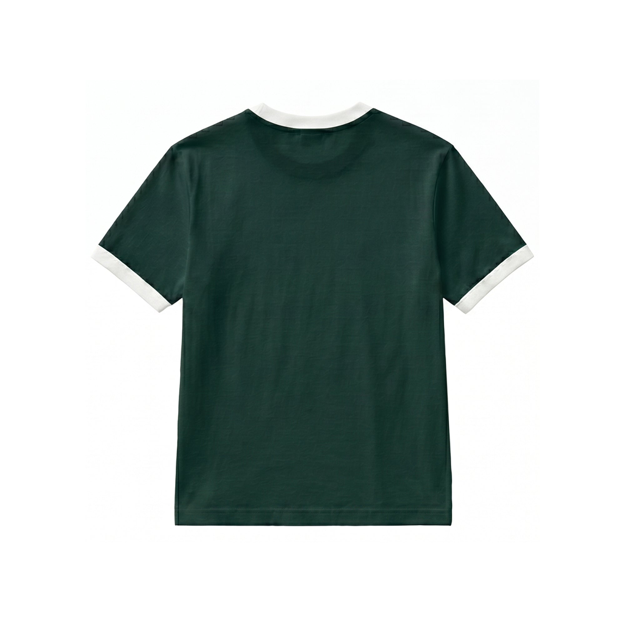 Classic Ringer Tee – Green & White