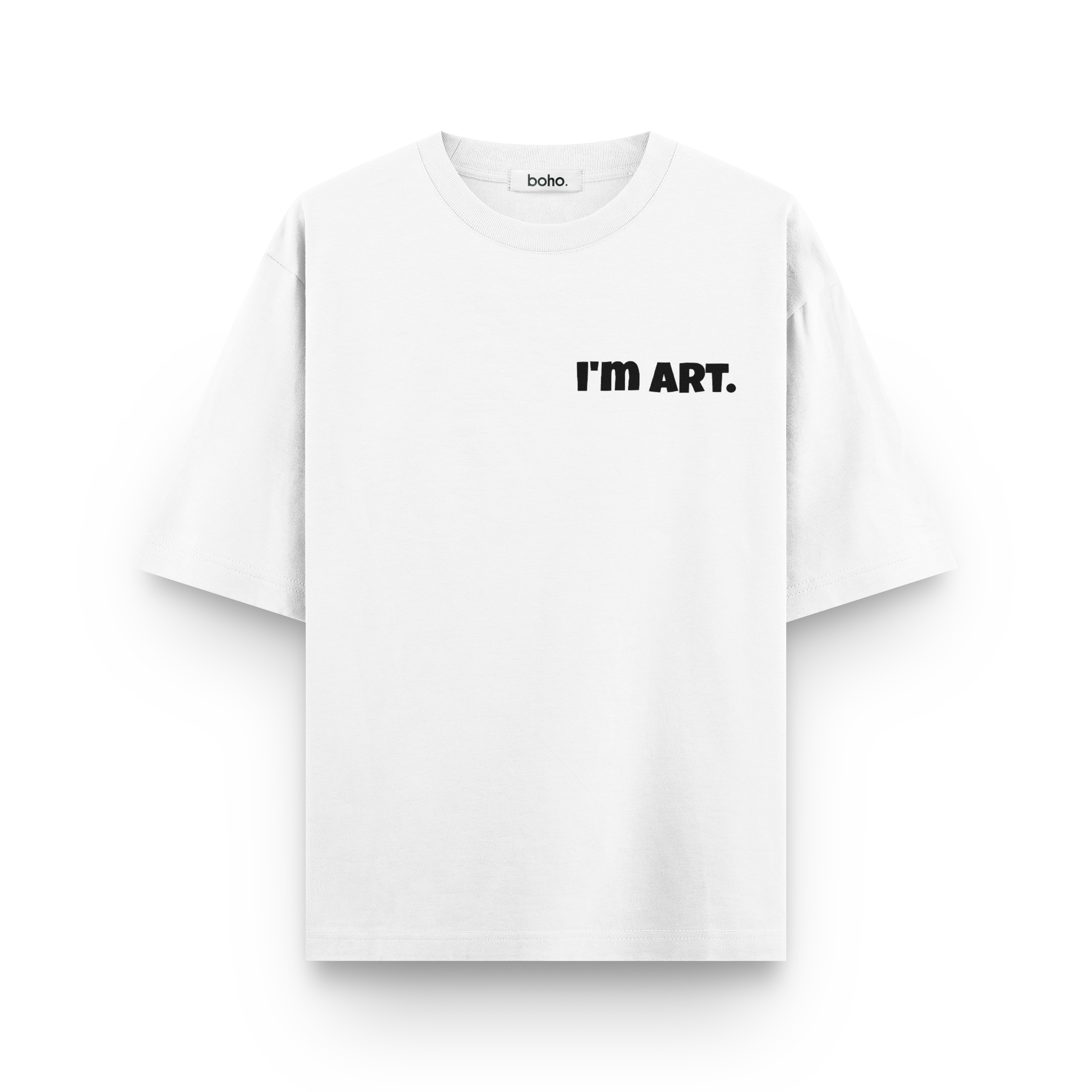 I’M ART Abstract Oversized Tee