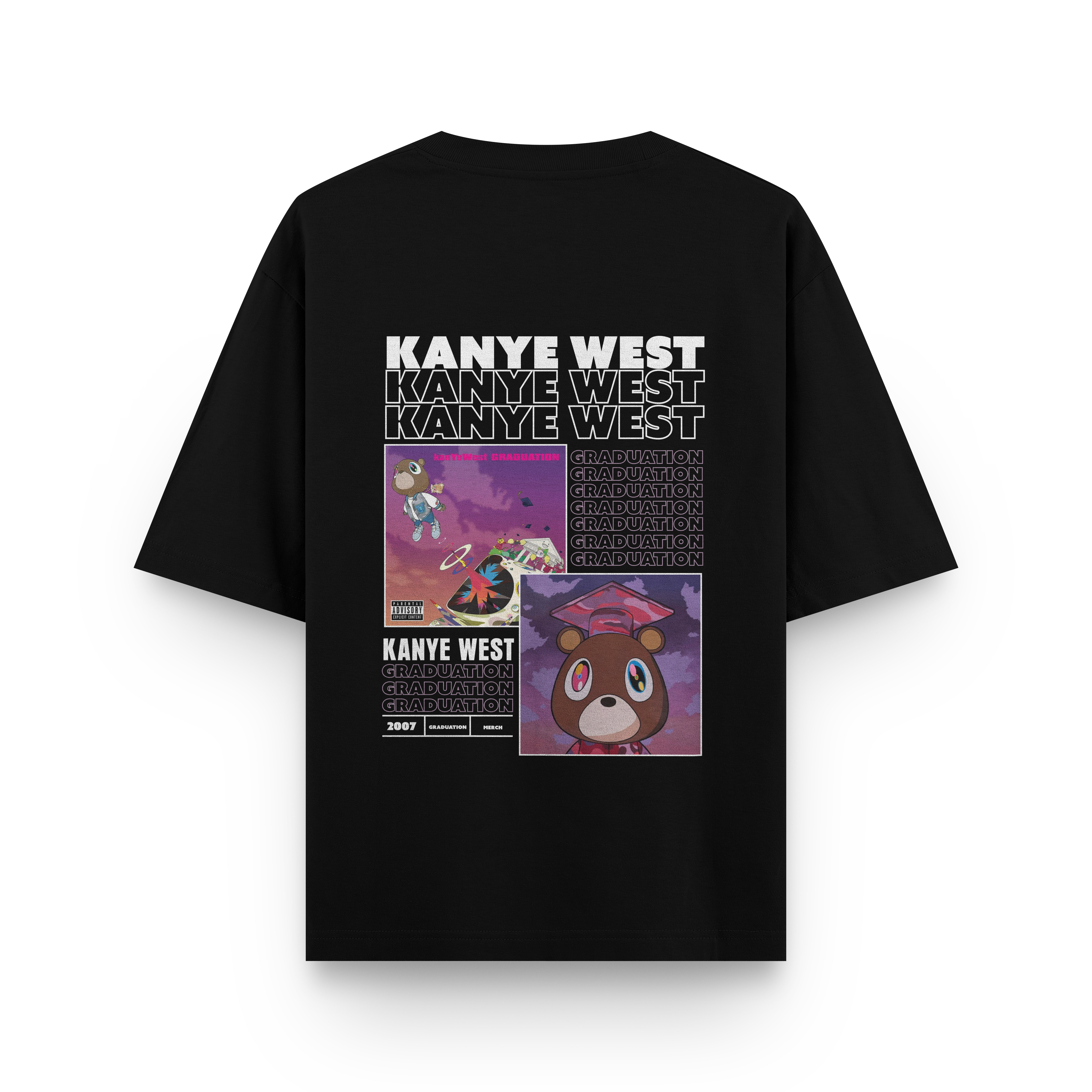 Kanye West “Graduation” Oversized Graphic Tee