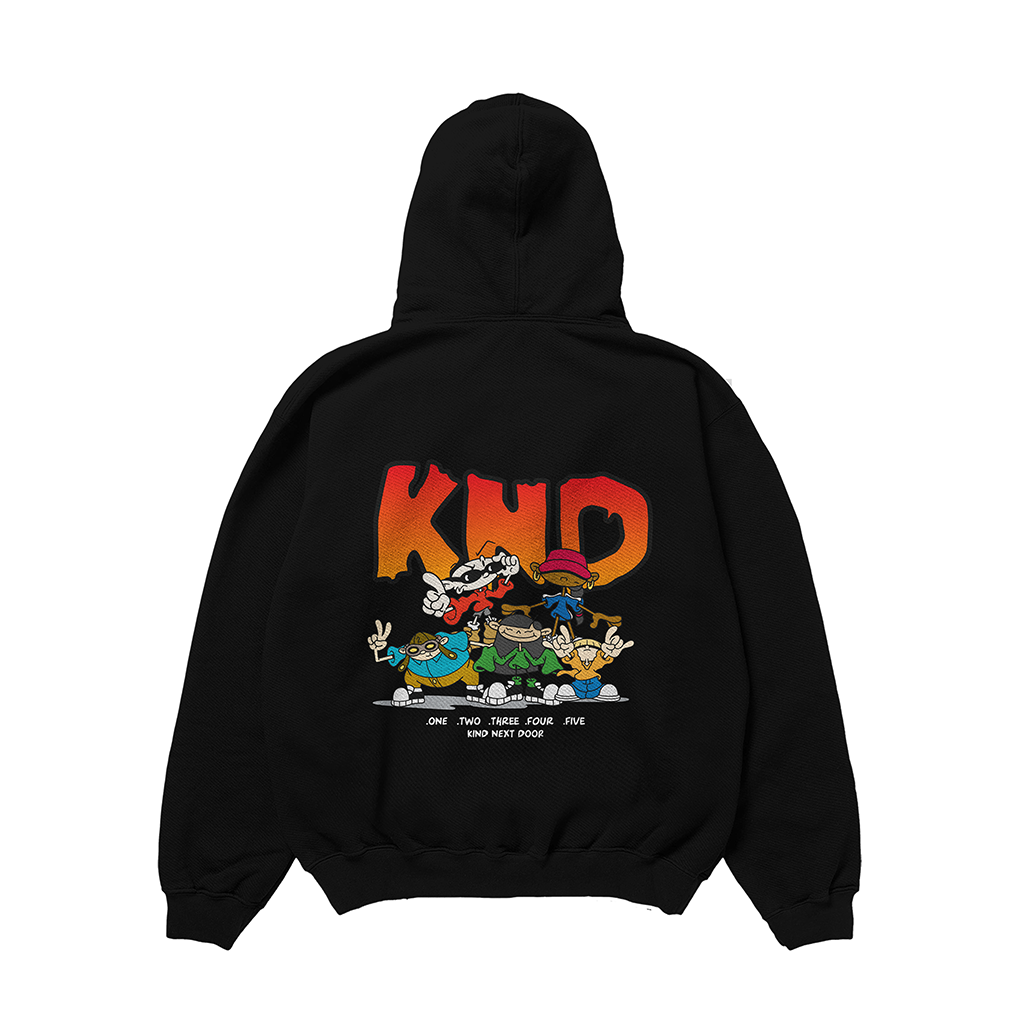 KND Retro Cartoon Hoodie – Street Squad Edition