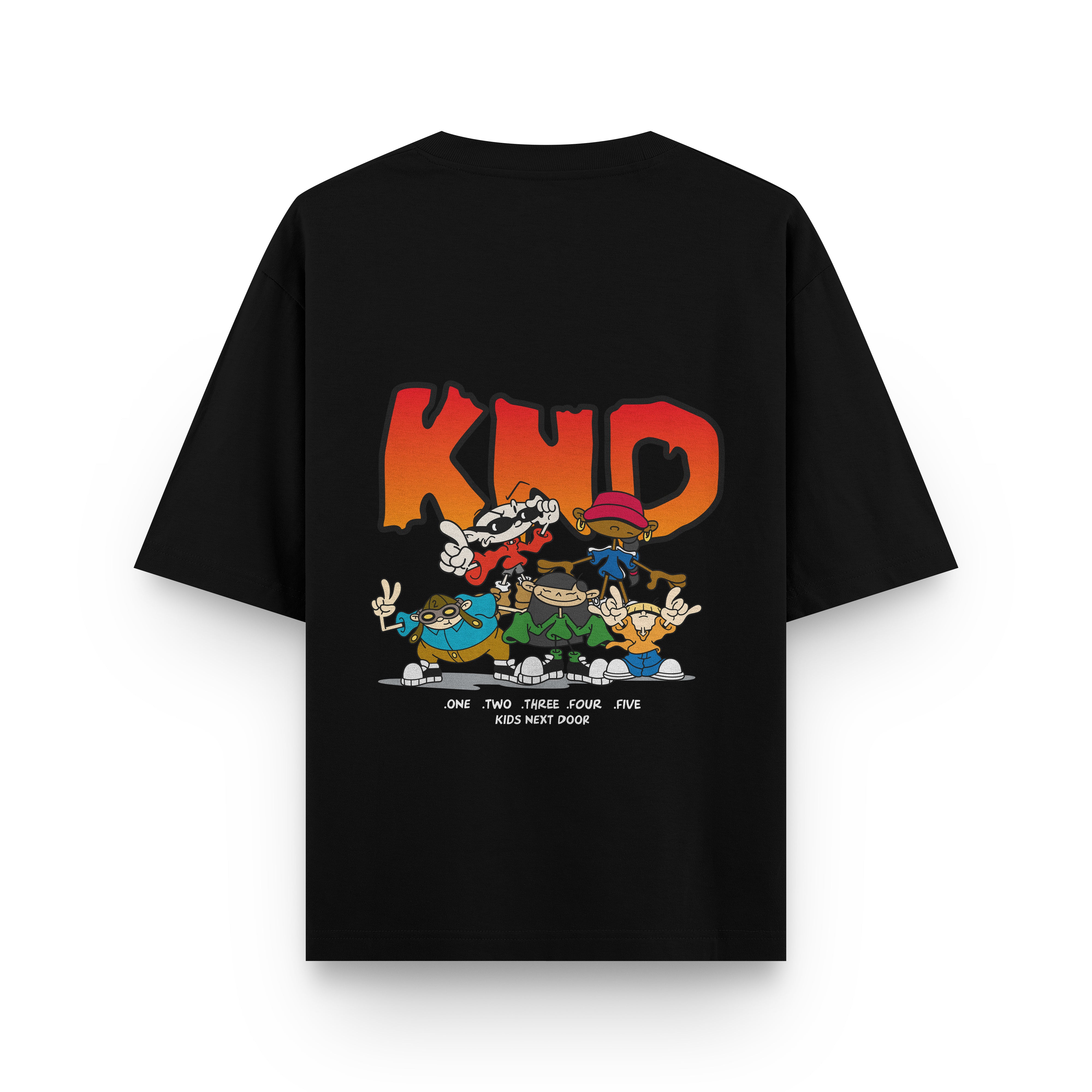 KND Retro Oversized T-shirt – Street Squad Edition