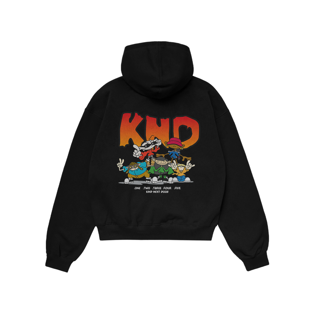 KND Retro Cartoon Hoodie – Street Squad Edition