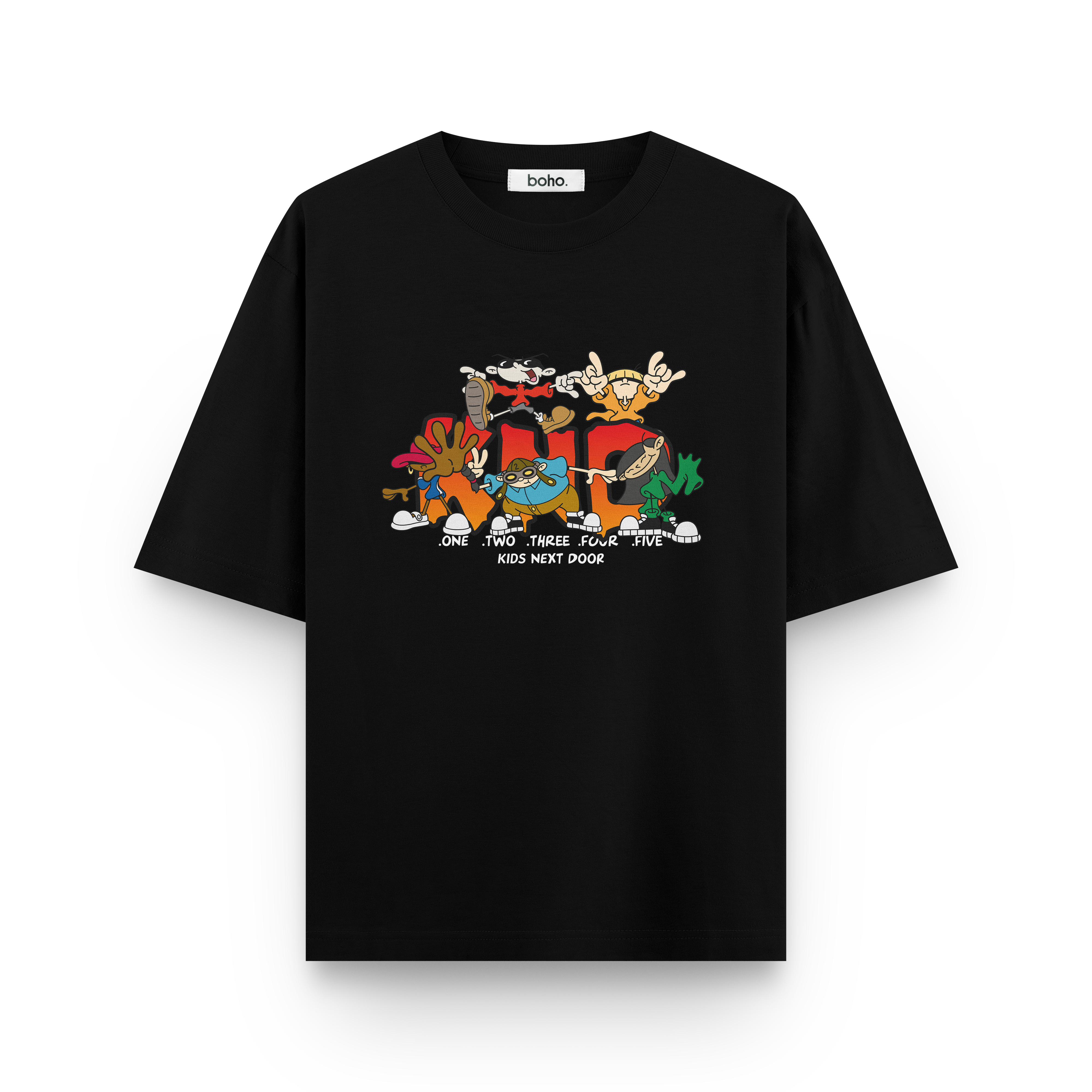 KND Retro Oversized T-shirt – Street Squad Edition