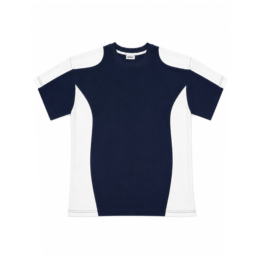 Essential Color Block Oversized T-Shirt