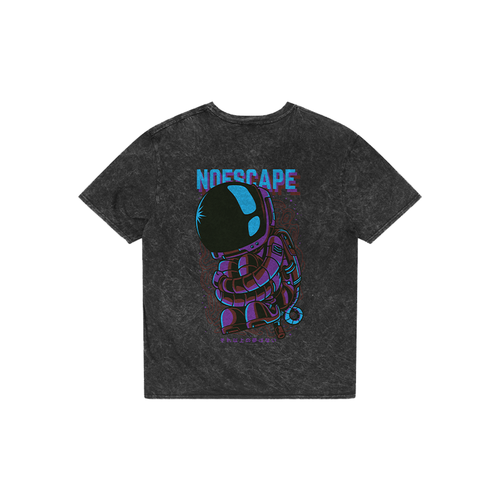 No Escape Acid Washed Oversized T-Shirt
