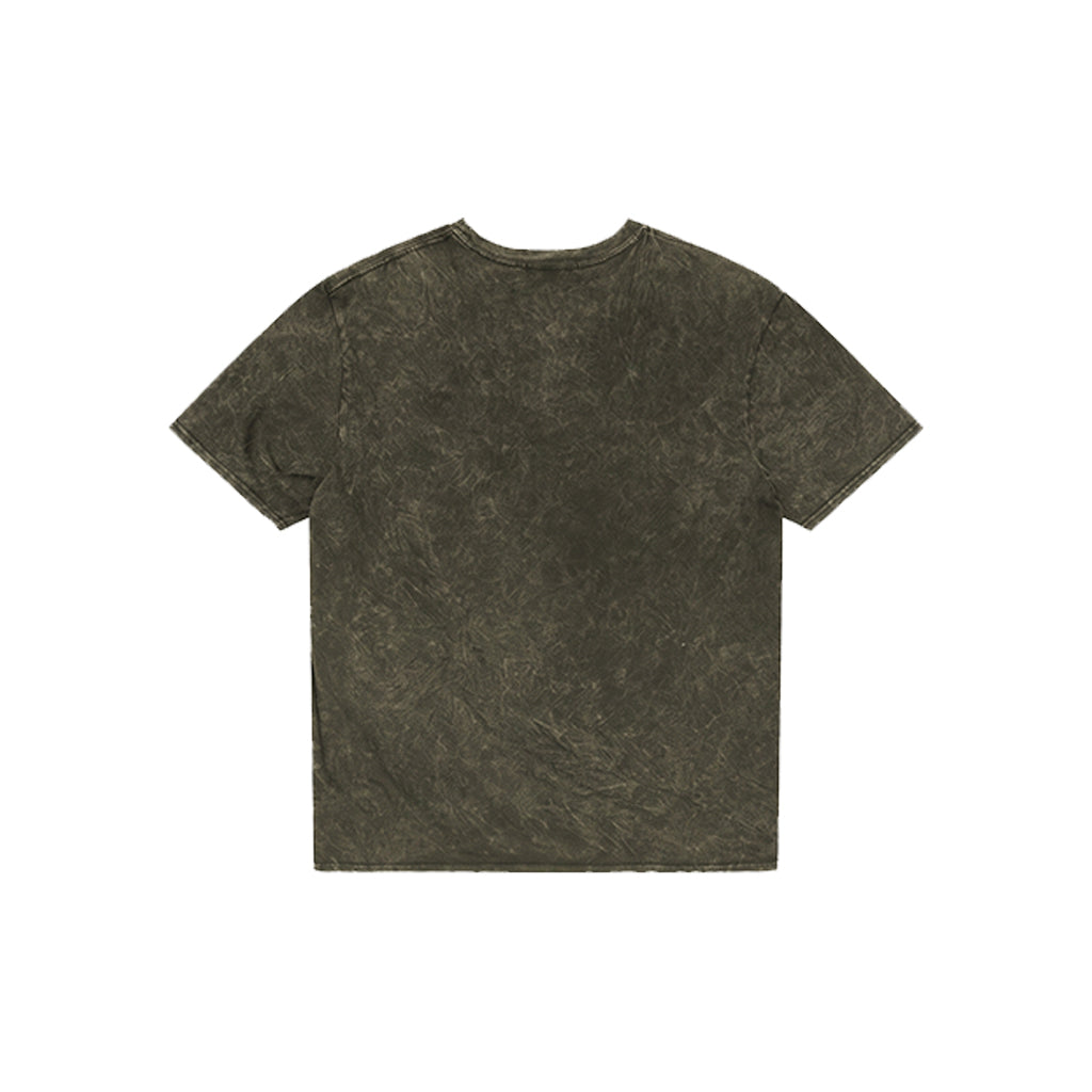 Vintage Acid Wash Oversized Tee - Sage Stone