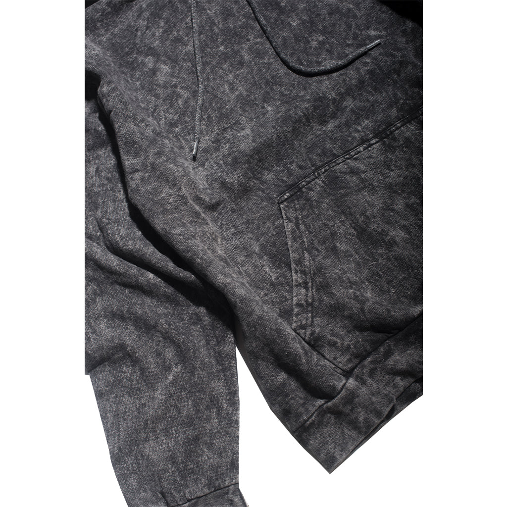 Love The Realest Acid Wash Hoodie