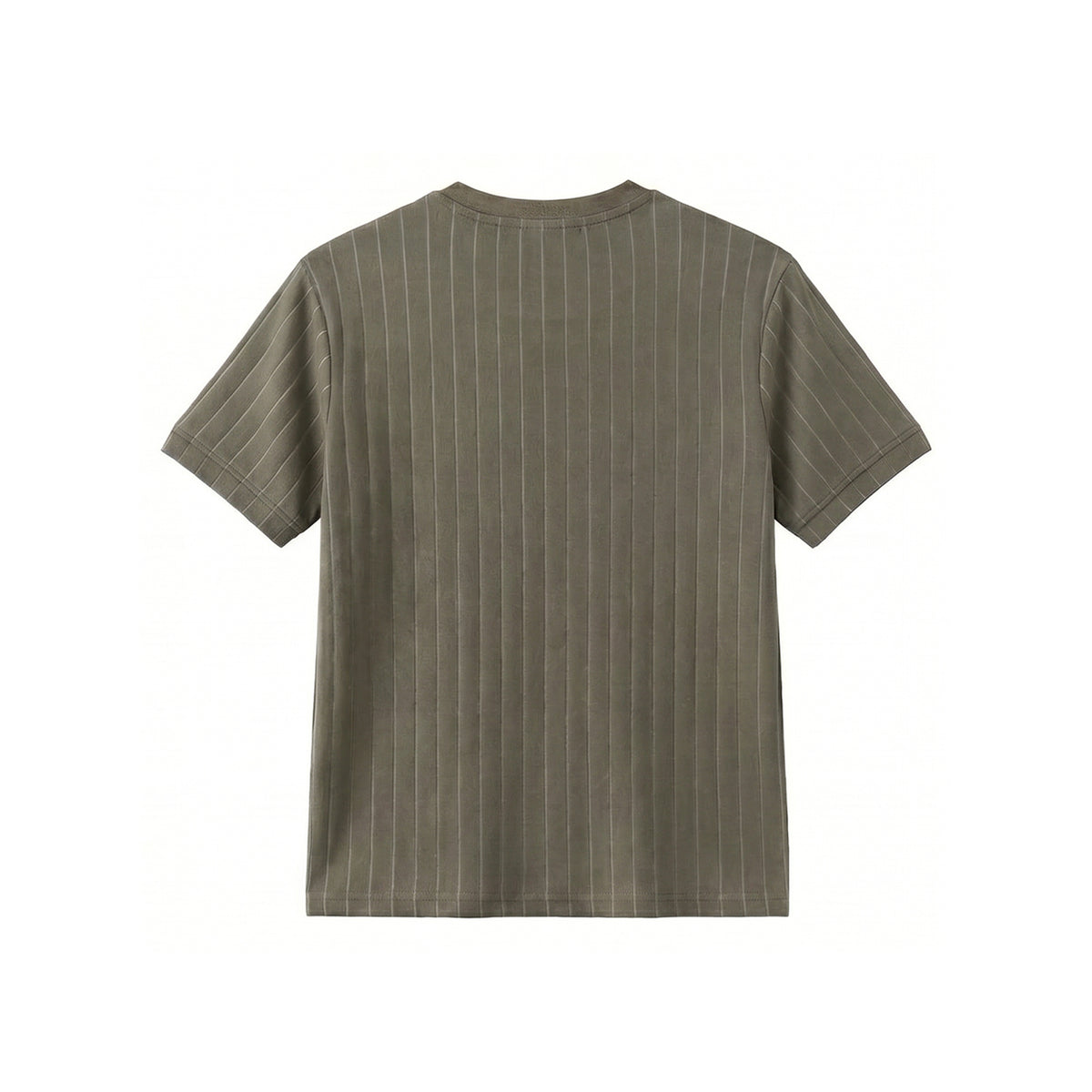 Olive Green Drop Needle T-Shirt