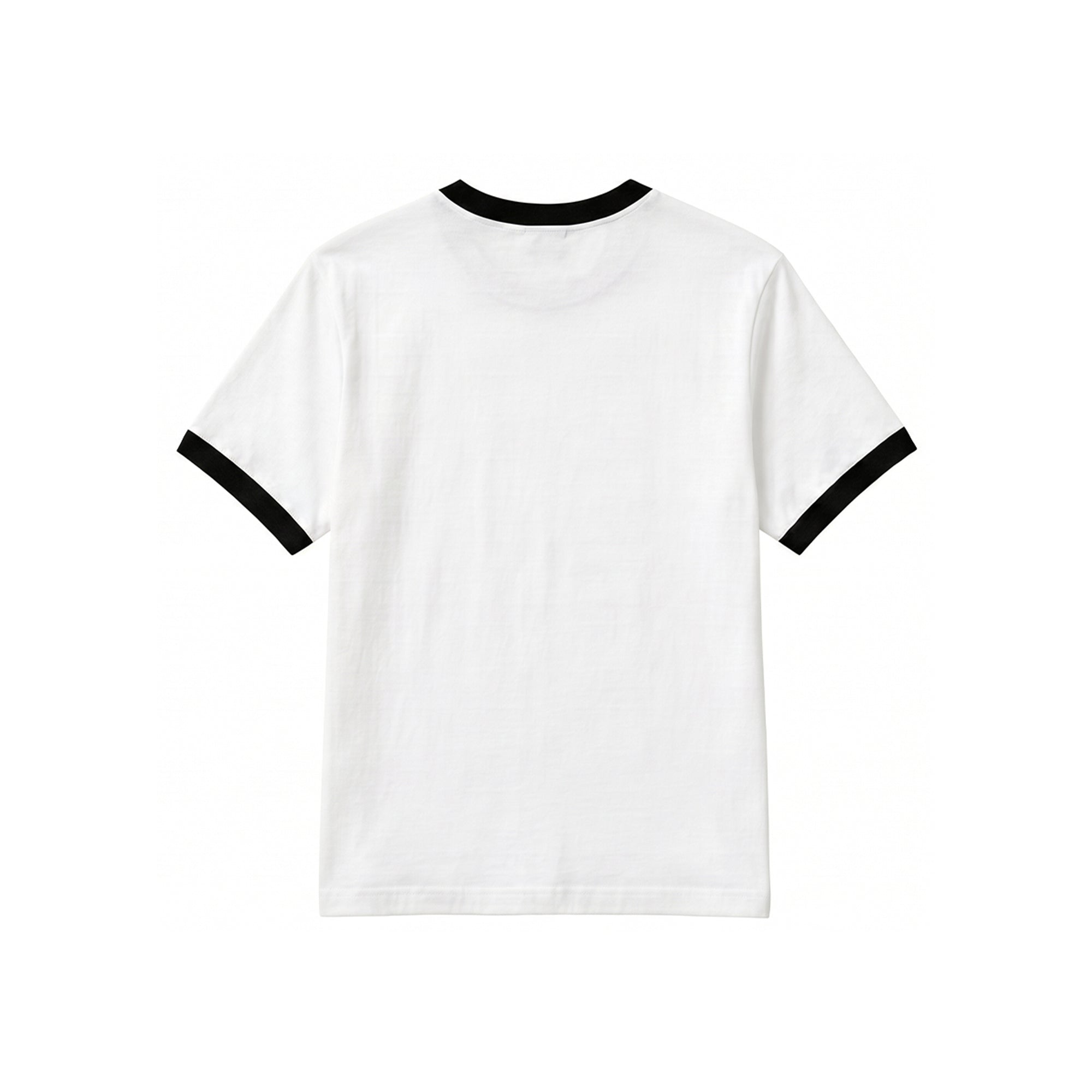 Sweet Heart Classic Ringer Tee – White & Black