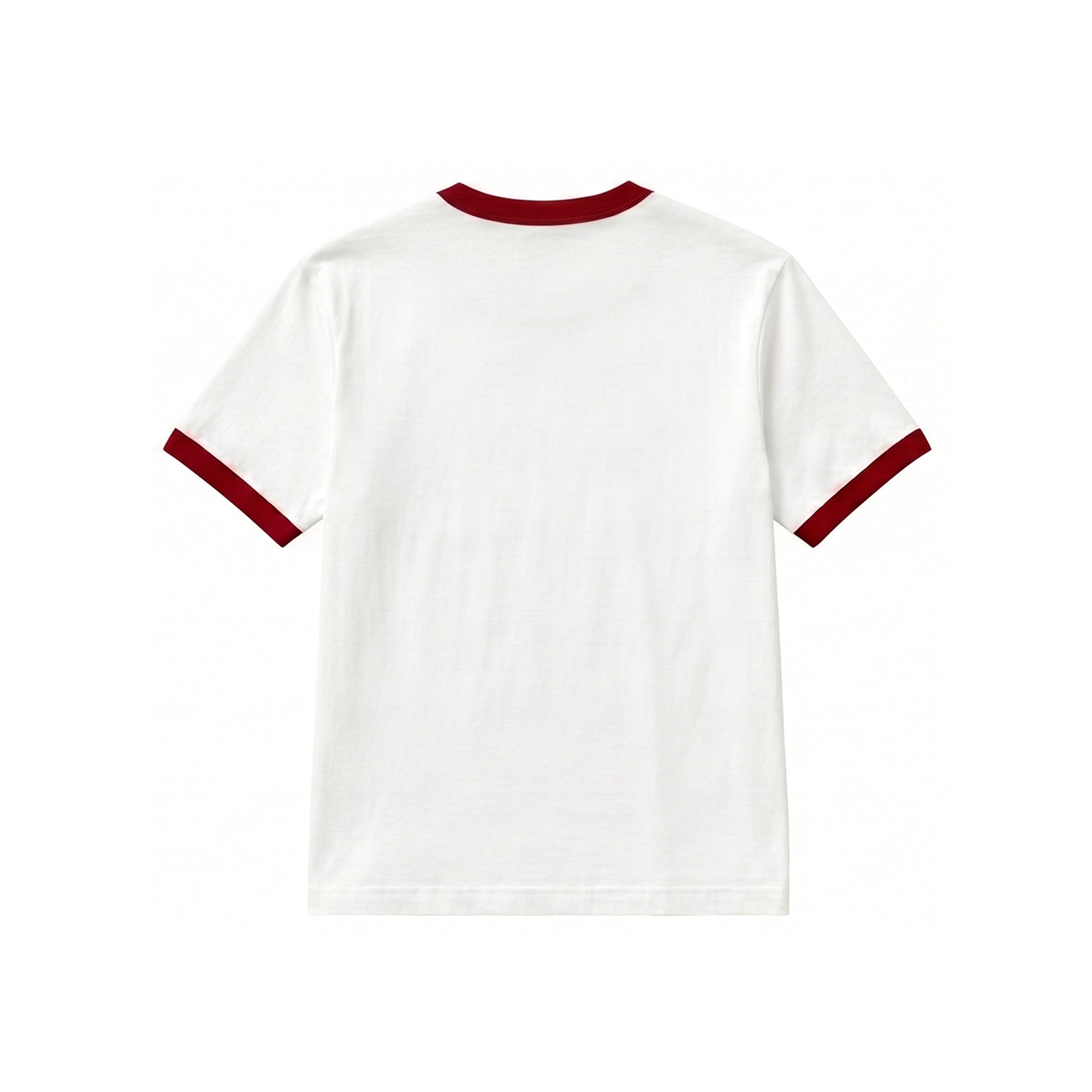 Sweet Heart Classic Ringer Tee – White & Red