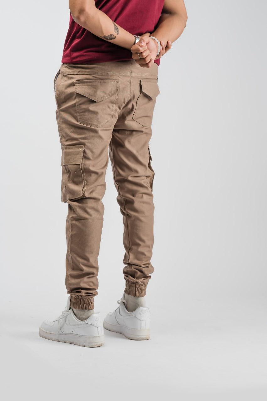 Beige Cargo Pants (Unisex)