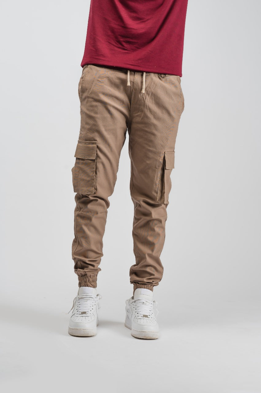 Beige Cargo Pants (Unisex)