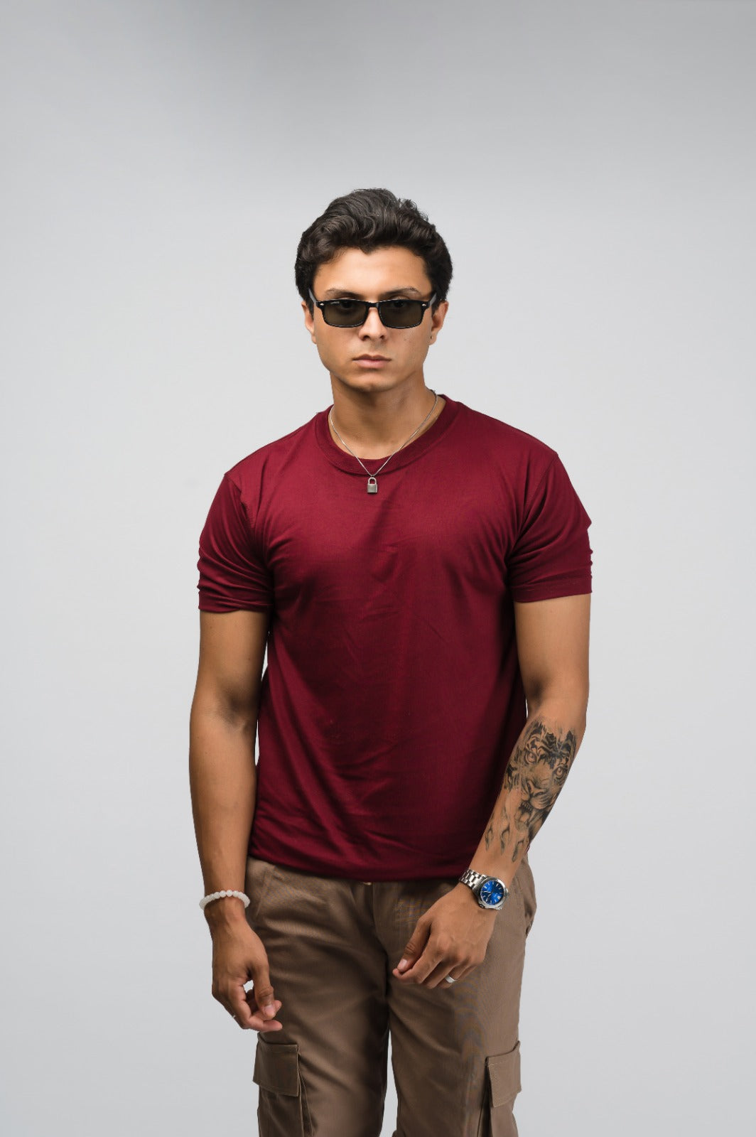 Maroon T-shirt