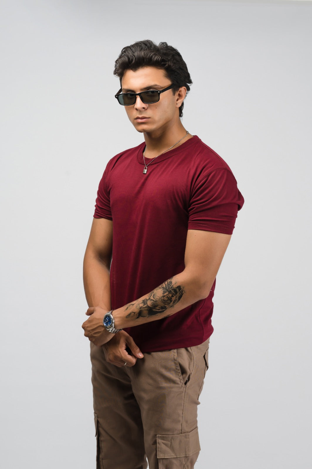 Maroon T-shirt