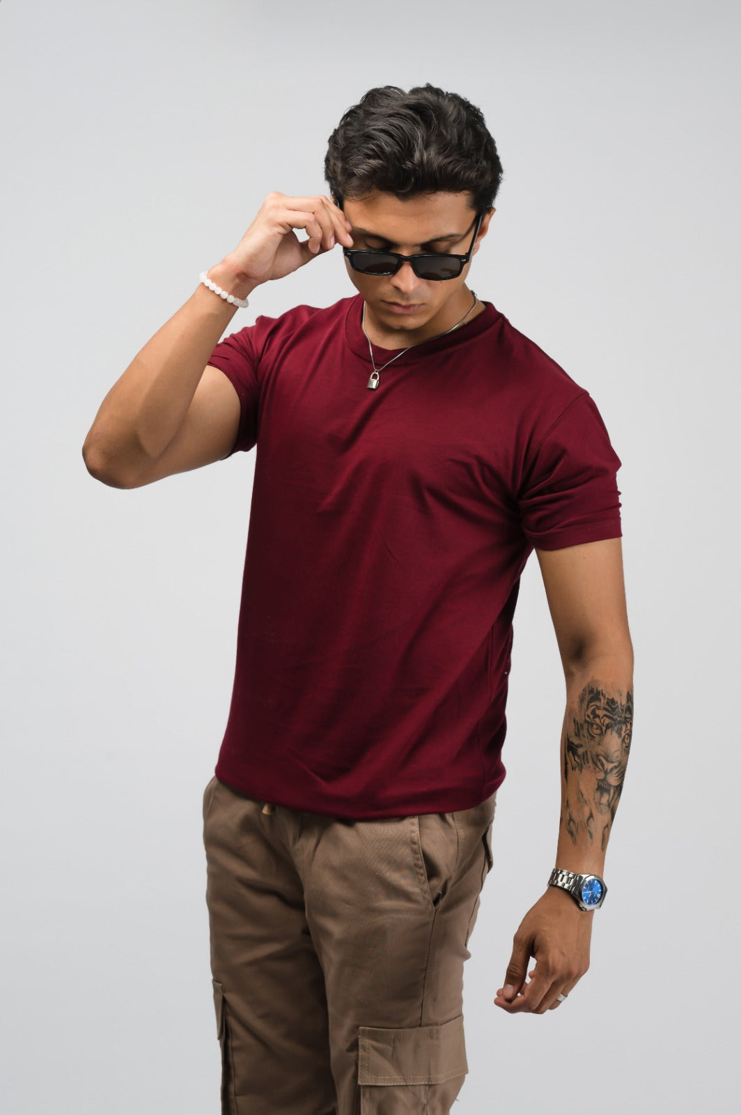 Maroon T-shirt