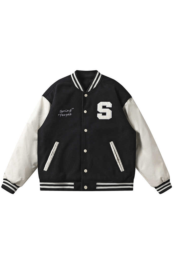 Black Baseball Jacket