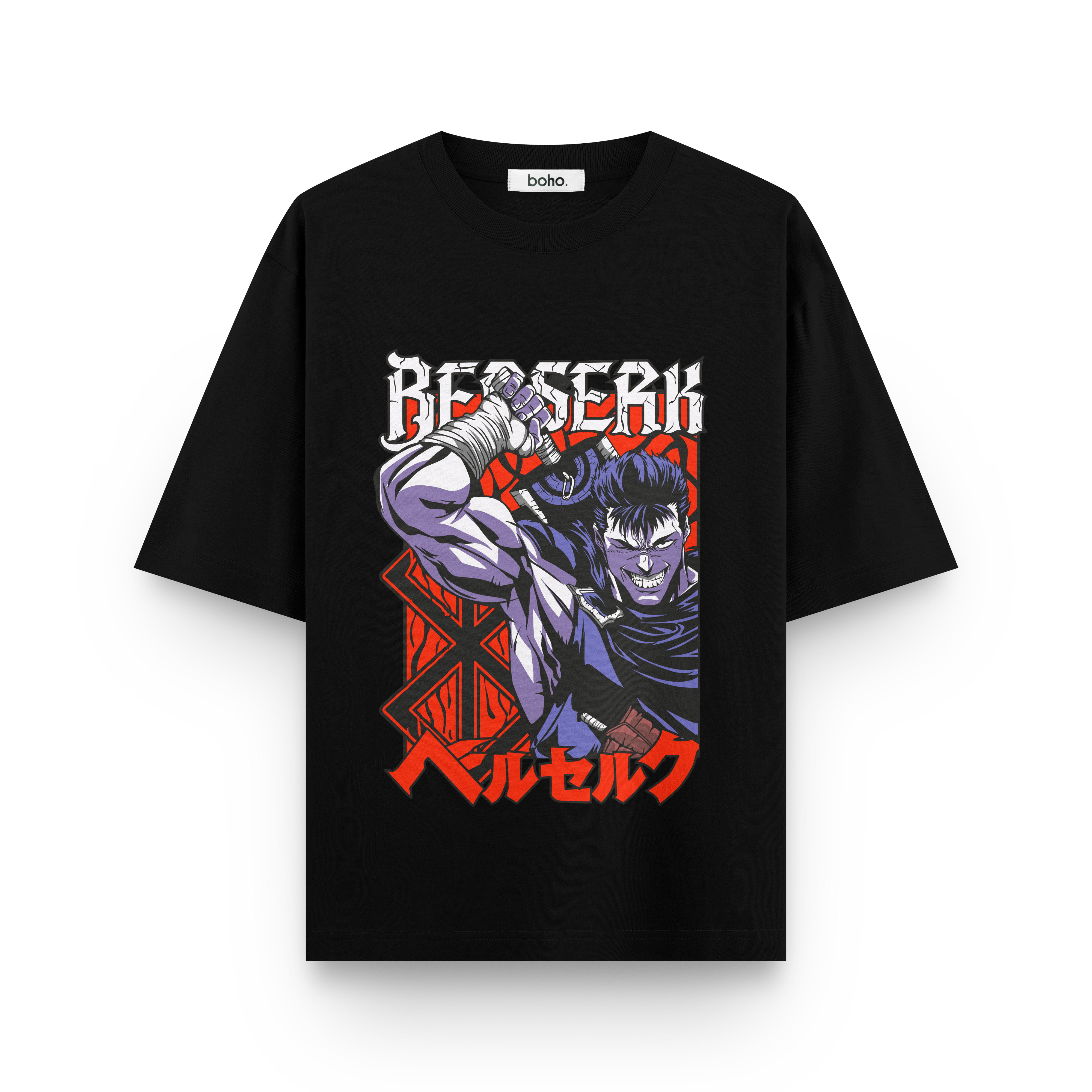 Berserk Oversized Graphic Tee
