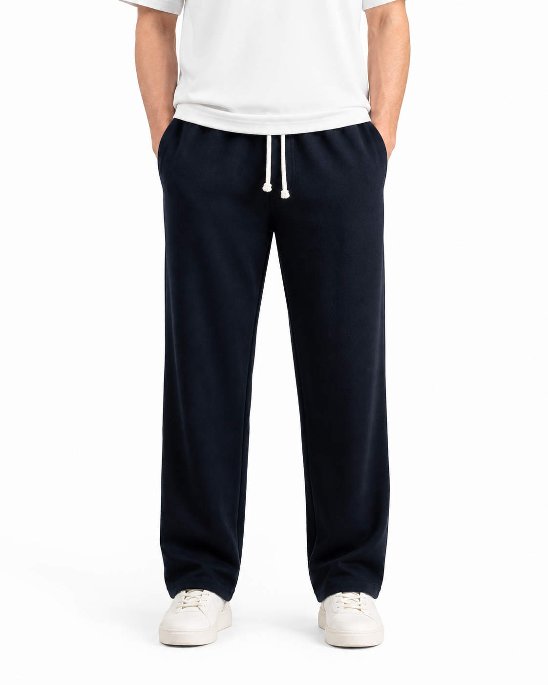 Essential Baggy Loose Trouser - Black