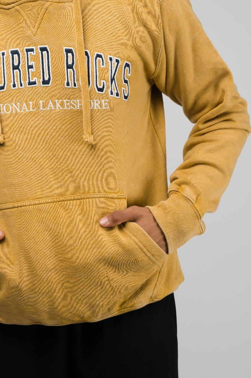 Pictured Rocks Mustard Hoodie - Men